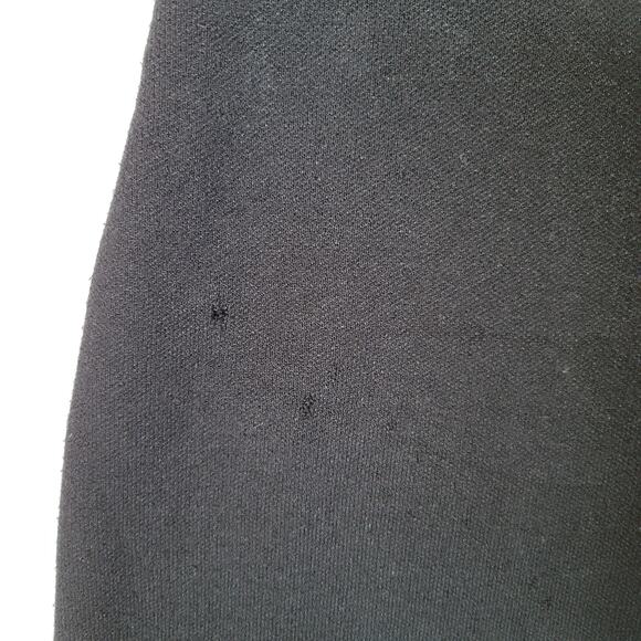 Rhode Womens Riley Maxi Pleated Ruffle Knit Tank Dress Size Medium Black Bodycon - Picture 2 of 10